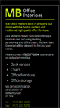 Mobile Screenshot of mbofficeinteriors.co.uk